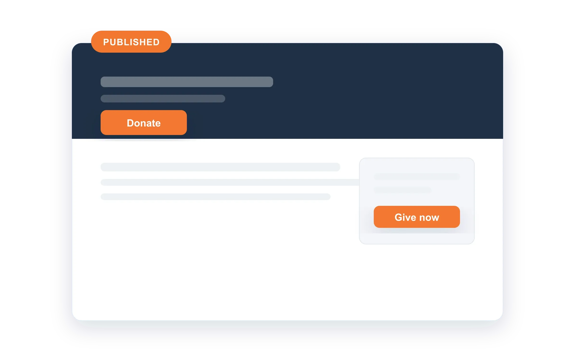 Campaign page
