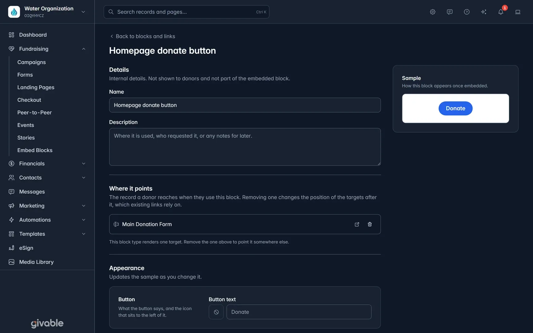 Embed Blocks overview